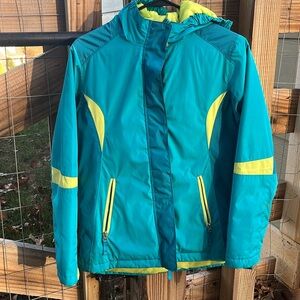 Girls lands end winter coat size 14